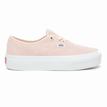 Damske Tenisky Vans Suede Authentic Platform 2.0 Biele VA24PBOTZ